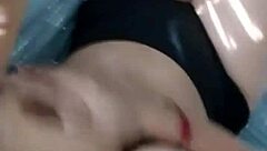 I Crave A Boyfriend Who Plays With My Big Tits, Caressing Them Softly In Homemade Fun With Natural Huge Boobs.