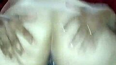 Jamili swallows the big black cock eagerly