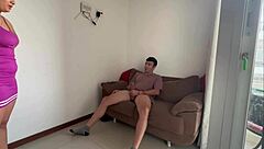 Cute Roommate Turns Slut In Quickie With Big Cock