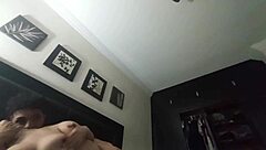 I’m just watching this Latina model throw it back in sexy thong