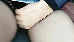 Serbian Girl Flashes Pussy Publicly In Car – Horny?