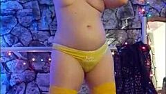 Hotwife Steffi Performs Intense Pussy Dance in Homemade Compilation with Toys and Panties