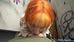 Public agent agreed to a sexy Russian redhead for a good fee