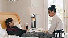 teacher dana vespoli gives ricky spanish a naughty helping hand.