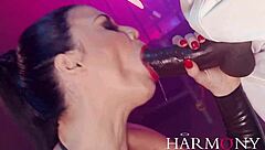 Jasmin Jae Takes Two Monster Cocks! Babe in Fetish Threesome