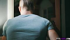 Best friends share Nathan's big cock in 3some