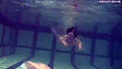 Underwater lesbian sex of Ivetta, Katka and Barbara