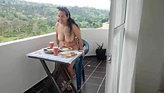 Outdoor Creampie And Gaping Shaved Pussy Preview