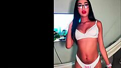 tatiana rae skinny slut with tight teen pussy in first porn casting latina colombian