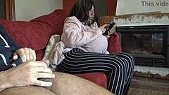 She was shocked but pleased by impressive size