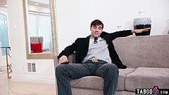 Young Guy Reverse Gangbang By Five Huge Boobs Blonde Milfs