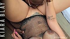 Stunning blonde fulfills erotic desires in risqué photos