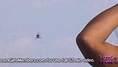 Topless drive in my convertible over the skyway bridge