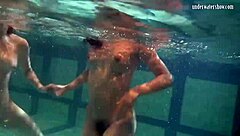 Hell Yeah, Ivetta, Katka, and Barbara Are Steamy Underwater Lesbians!