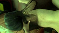 A college girl with a perfect body is getting fucked on the sofa