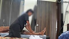 I pulled stuck stepsister out and accidentally rough fucked her tight pussy