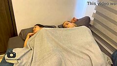My younger half-sister asks to share the bed