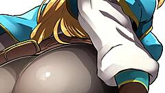 Princess Zelda's research for sexual satisfaction - A horny experiment