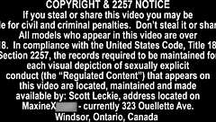 Maxine X prepares for group sessions after shaving