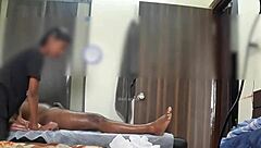 I pulled stuck stepsister out and accidentally rough fucked her tight pussy