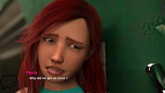 Let's Play Theatre Of Sinners: Redhead Femdom Blowjob And Anal!