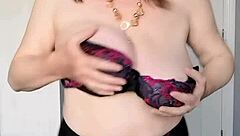 Granny Teases Mature Pussy