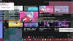 Gamer babe plays PC while getting fucked