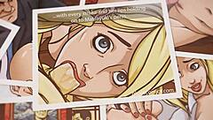 gloria gets wild with a vibrating toy, outdoing any bad boss cock