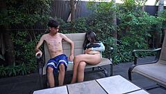 I fucked my girl in my friend's villa