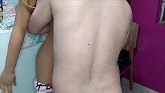 tattooed blonde olyssia inserts dildo in twat and squirts