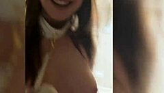 Luna doll fucked in harness in small room