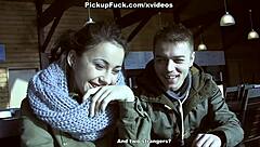 Sexy Snowboard Babe Gets Real Facial