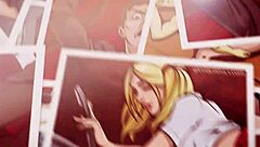 gloria gets wild with a vibrating toy, outdoing any bad boss cock