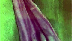 pretty mexican latina enjoying some alone time in her cozy room with toys