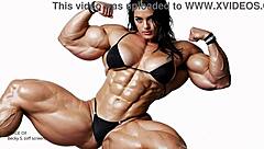 Explore how subjects with muscular enhancement look
