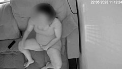 Riding in Black Lingerie