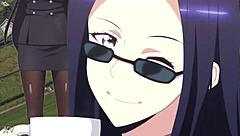 the office lady manages her daily responsibilities with ease