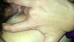 chilean girlfriend fingers her ass while we fuck