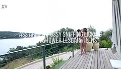 Are these lesbian teens into ass and armpit licking?