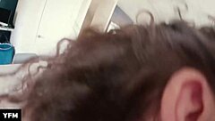 The man interrupted the cooking of a stepmom and had sex with her