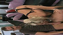 A sexy display of diamond’s big natural tits