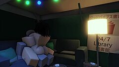 Roblox - a boring day at the library, nothing special