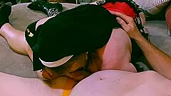 Sinful cock sucking by a superior nun, Mary Carmen