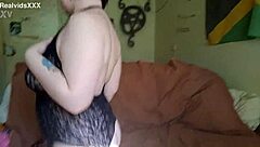Thick Girl Craves Cum Intensely Receiving Huge Load On Face Neck And Tits