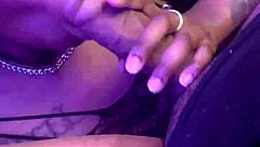 Ebony Young 18+ Moans On Monster Cock Facial!