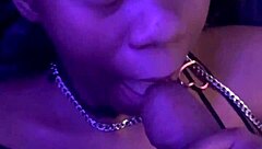 Ebony Young 18+ Moans On Monster Cock Facial!