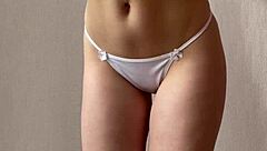 Innocent girl strips, but is she?