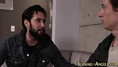 Punk guy with a fetish gets his dick sucked and penetrated