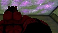 Watch the curvy demon girl ride that monster cock!