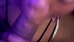 Ebony Young 18+ Moans On Monster Cock Facial!